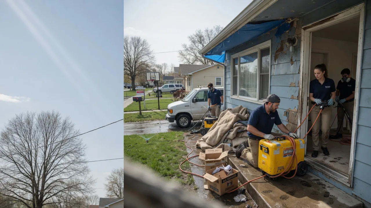 Basement Flood Cleanup in Fairview, SD near me